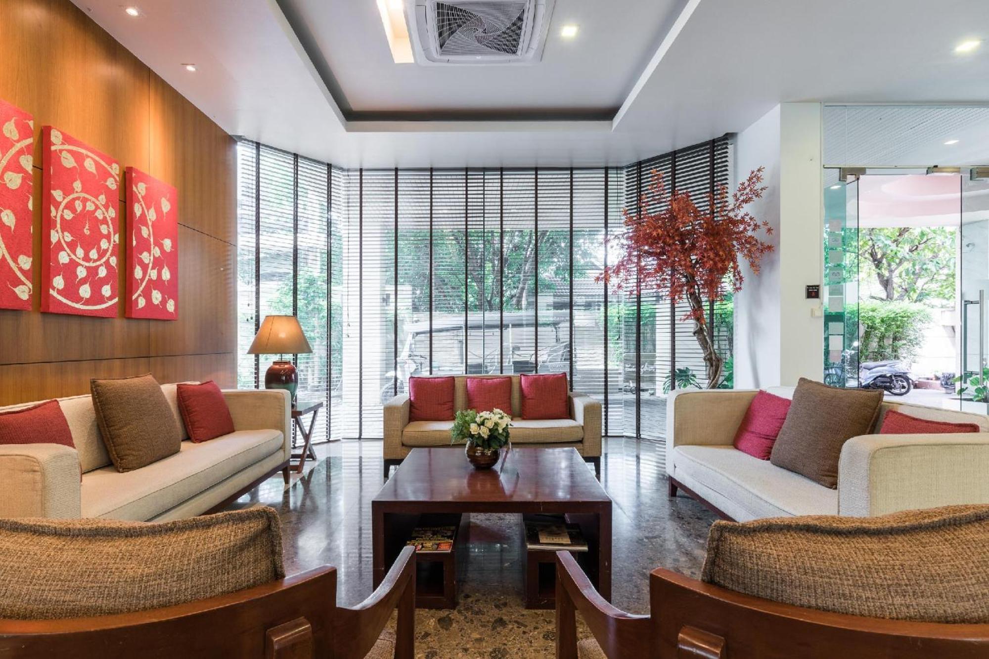 Апарт отель Bangkok Patio Bts Sanam Pao Экстерьер фото