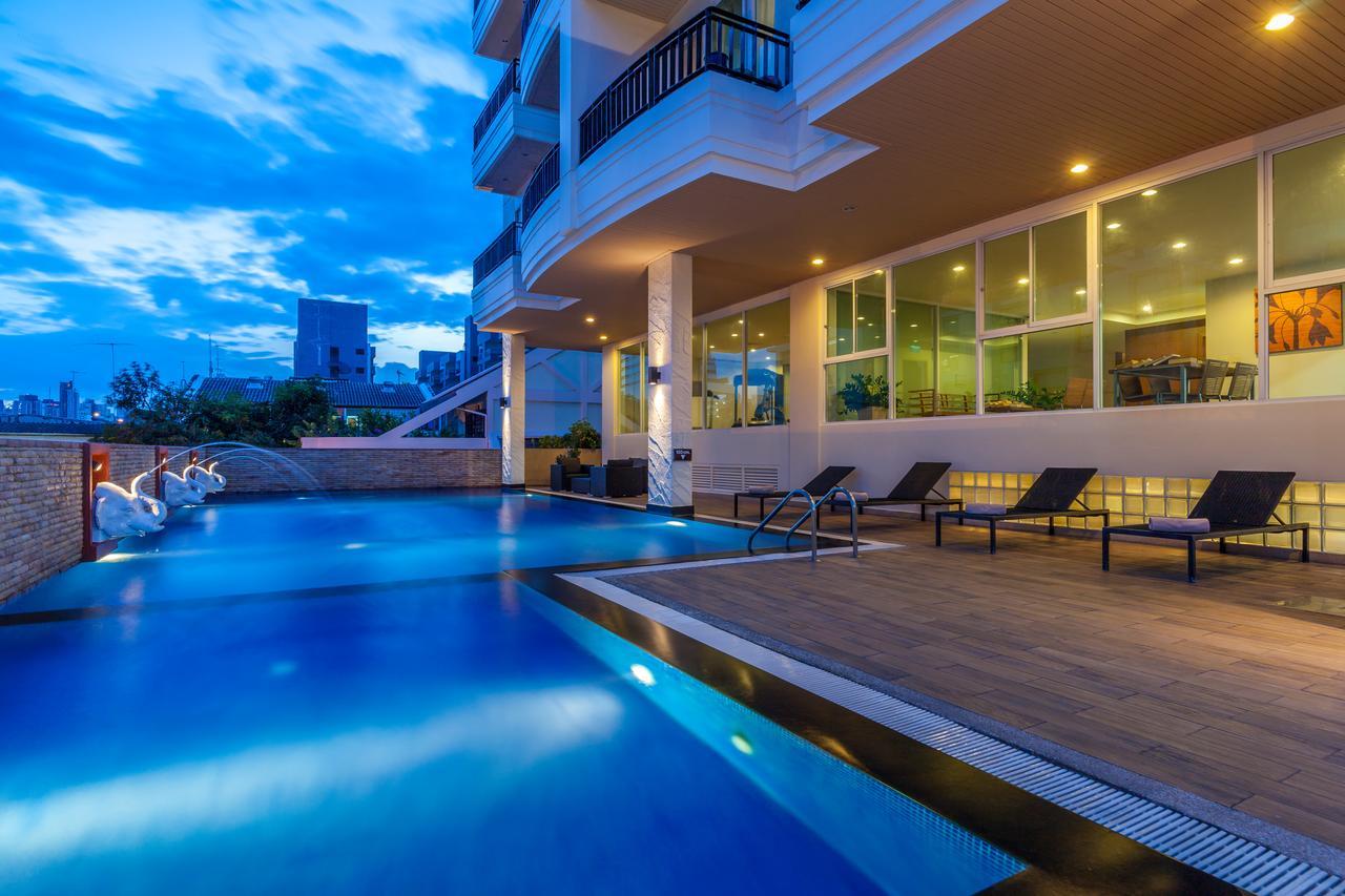 Апарт отель Bangkok Patio Bts Sanam Pao Экстерьер фото
